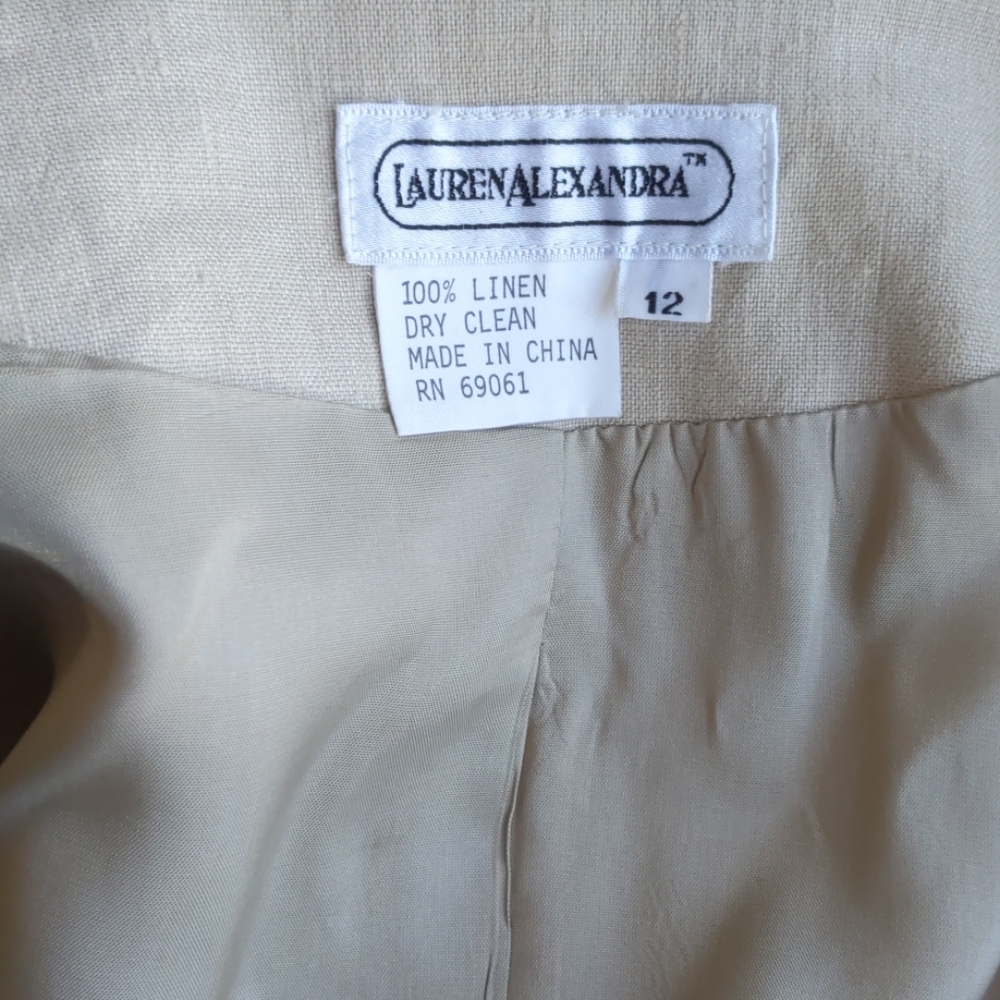 Linen Suitjacket - Picture 8 of 8